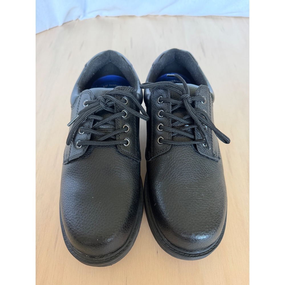 Dr. Scholls Careers Mens 10W Black Slip Resistant Work Shoes MNDS42CL001 Oxford